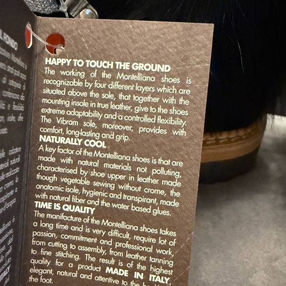 Montelliana Clara Fox Fur-Trim Shearling-Lined Suede BRAND NEW SIZE 37 7 - Picture 11 of 11